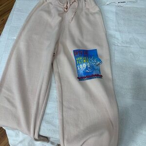 Boys Lie Pink Graphic Joggers